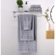 Σετ Πετσέτες Μπάνιου 3τμχ 100% grey COTTON 500gr/m² psts-1126